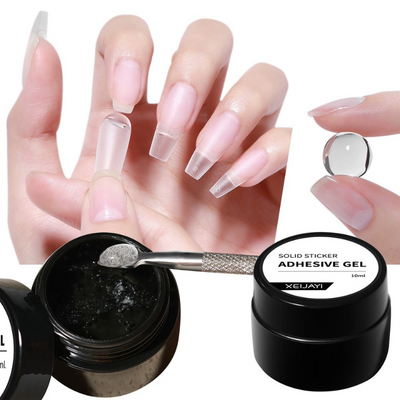 UV Solid Nail Gel Adhesive - Stark, schützend und wasserfest