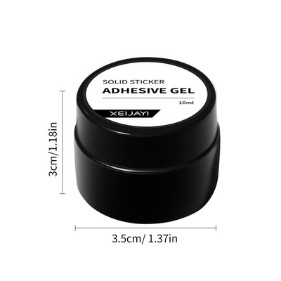 UV Solid Nail Gel Adhesive - Stark, schützend und wasserfest